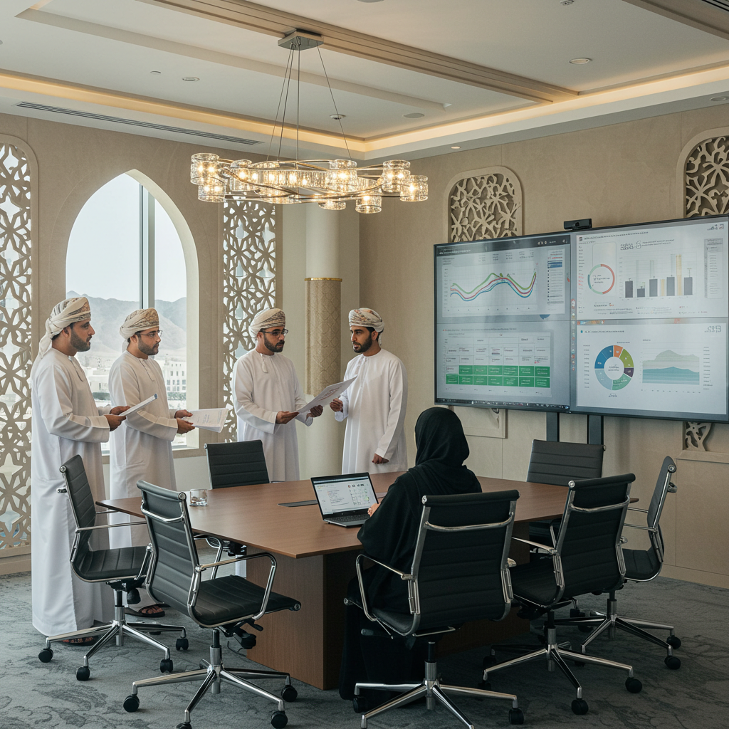Omani executive team